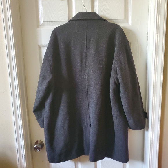 Men's Aberdeen collection 100% Wool Pea coat - Picture 6 of 8